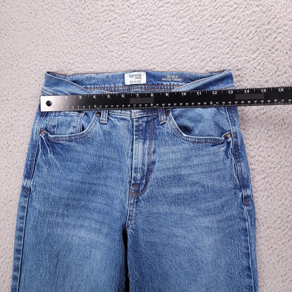 KENSIE Jeans Size 4/27 MILA High Rise Straight Retro Luxe Stretch Denim - Picture 7 of 13